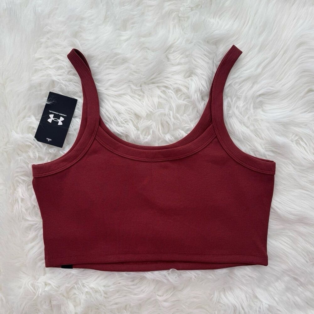 Under Armour Rival Rib Tiny Tank Size Large - Picture 5 of 9